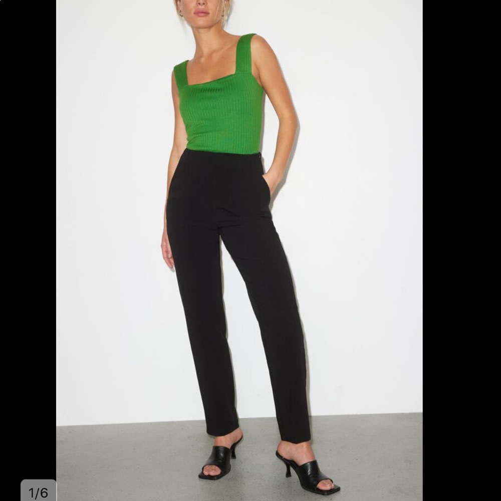 Kendall slim pants in black